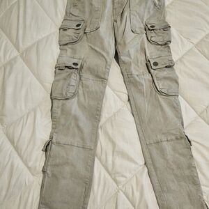 Men's Classic Cargo Pants - Light Gray